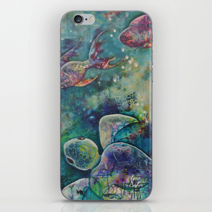 Turtle Reef iPhone Skin