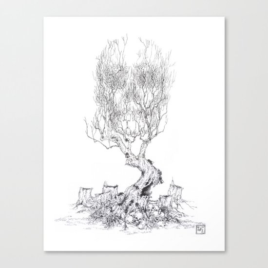 Extinction Canvas Print