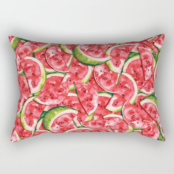 Watermelons Forever Rectangular Pillow