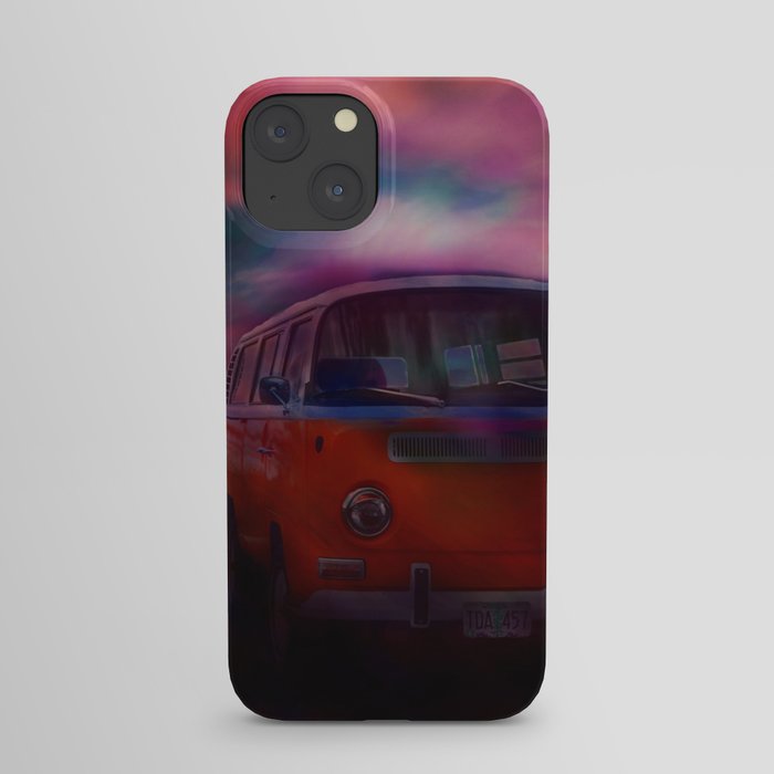 lets surf CAR  venice beach, california Wall Tapestry iPhone Case