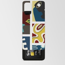 Assemble patchwork composition 2 Android Card Case