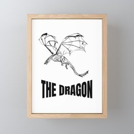 The Dragon Framed Mini Art Print