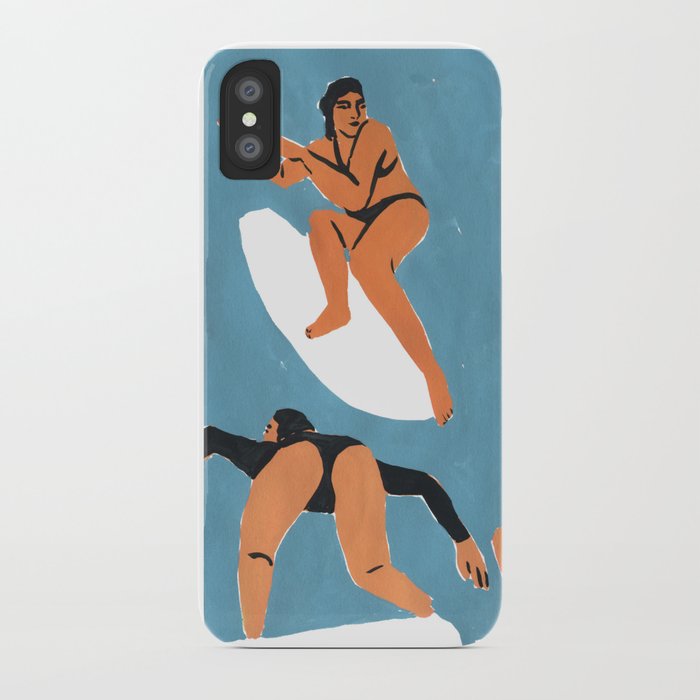surf girls iphone case
