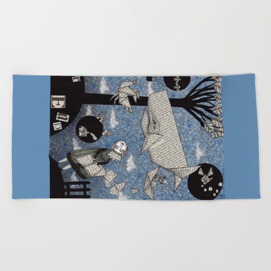 When I read... Beach Towel