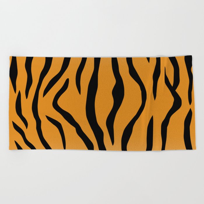 Tiger patterns  Beach Towel