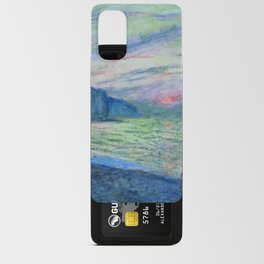Monet Sunset at Pourville Android Card Case