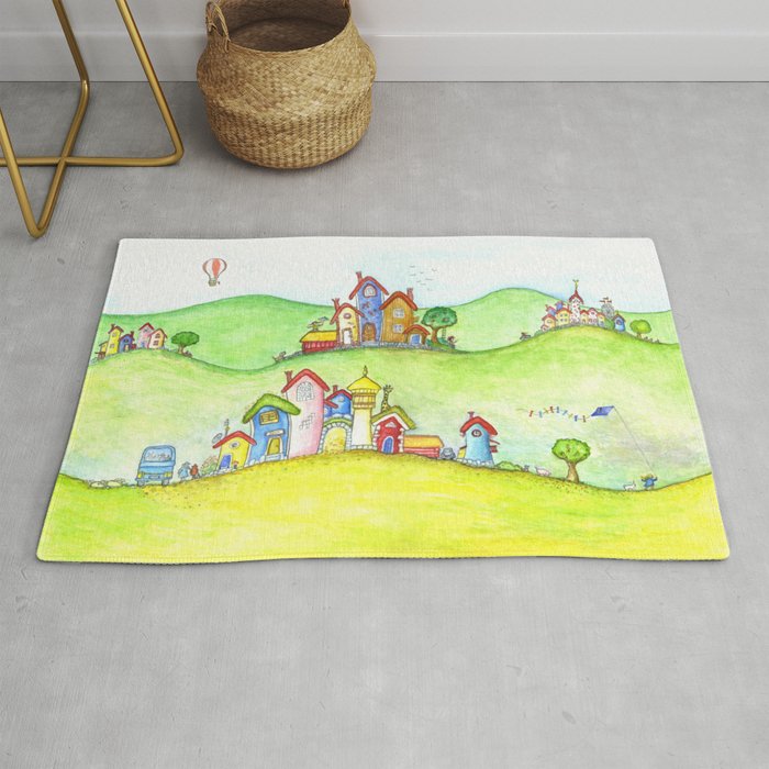 The hills Rug