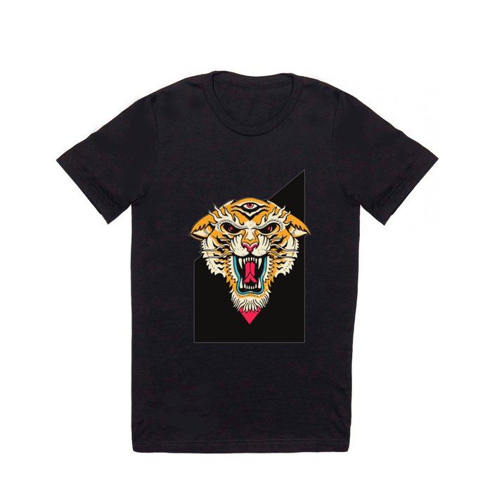Tiger 3 Eyes T Shirt