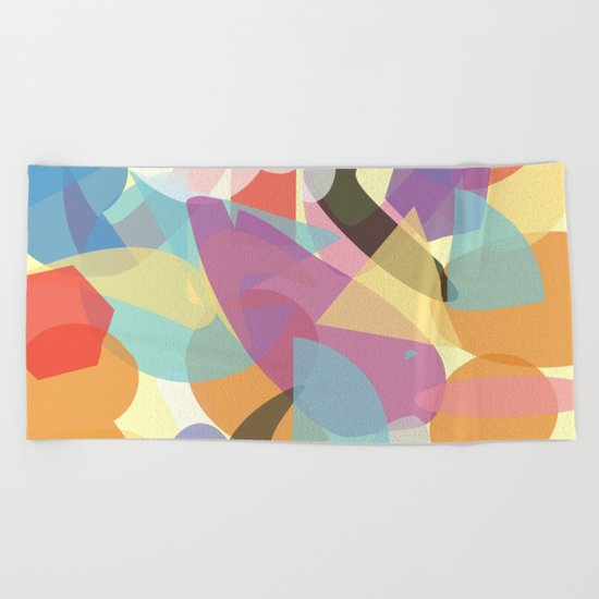 Abstract 23 Beach Towel