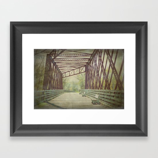 Come and Take a Walk with Me Framed Art Print