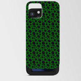 Mardi Gras Leopard Print 09 iPhone Card Case