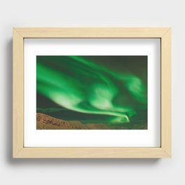 Northern Lights in Norway Recessed Framed Print