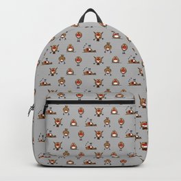 A round of Robins for Christmas Backpack
