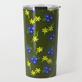 Spring Flowers by Designed by Liv Travel Mug