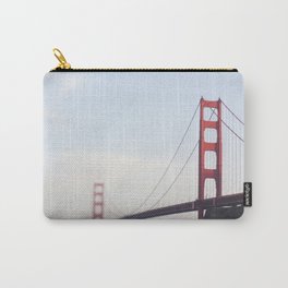 Golden Gate at dusk Carry-All Pouch | Californiaphotography, Goldengatebridge, Photo, Sanfrancisco, Digital, Color, Pacificcoasthighway, California 