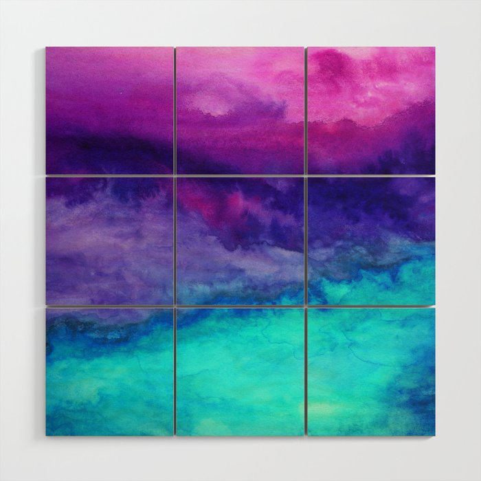 The Sound Wood Wall Art by Jacqueline Maldonado | Society6