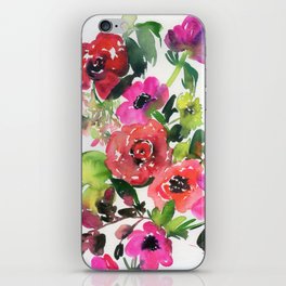 the pink flowers N.o 1 iPhone Skin