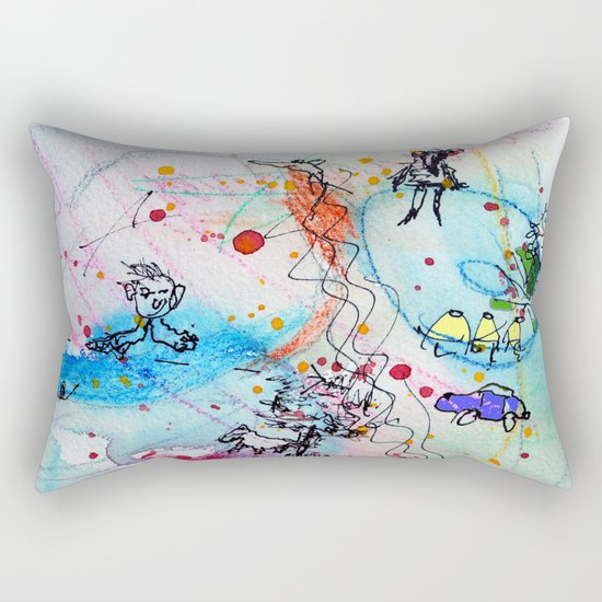everyday stories Rectangular Pillow