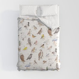 Birds of the Pacific Northwest Comforter