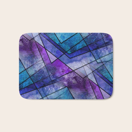 Night Shards Bath Mat