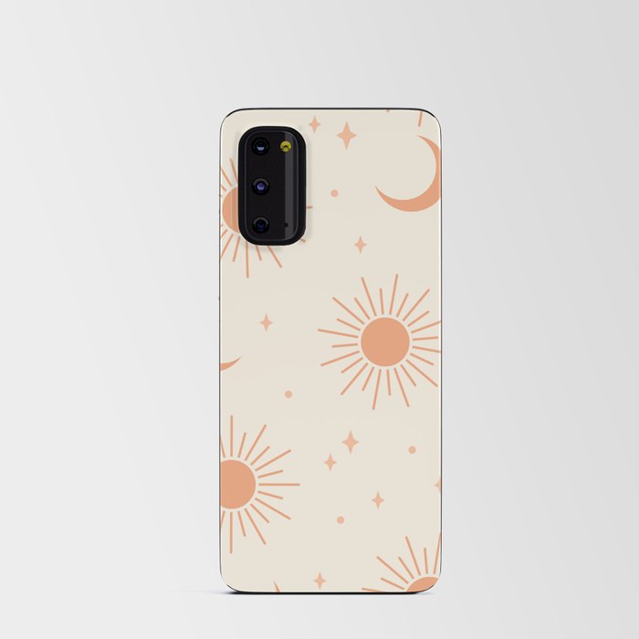 Moon & Stars Celestial Pattern  Android Card Case