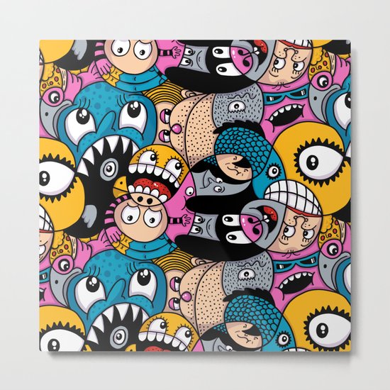 Fishstix Metal Print