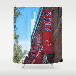 Red Sox - 2013 World Series Champions!  Fenway Park Shower Curtain