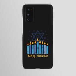 Happy Hanukkah Candles Menorah Hanukkah 2021 Android Case