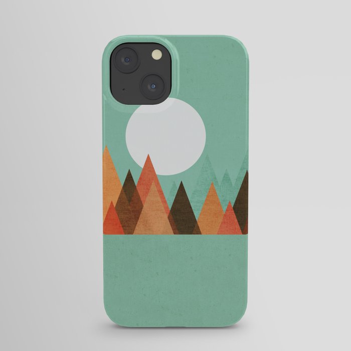 From the edge of the mountains iPhone Case