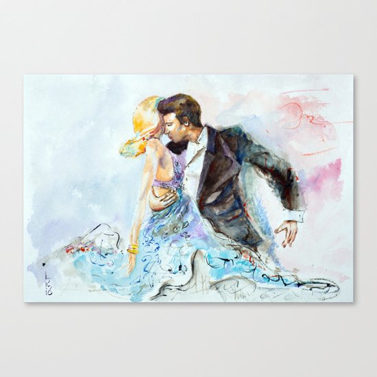 passion dance Canvas Print