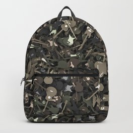 Guitar camouflage Backpack