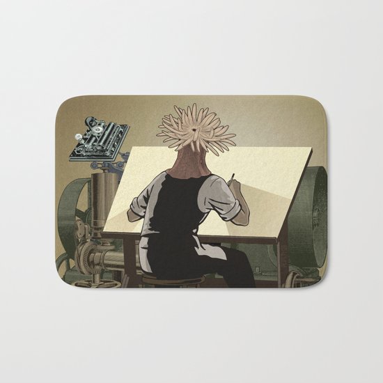 The aspirant to draftsman Bath Mat