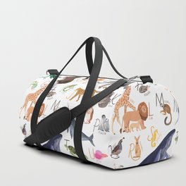 Animal Alphabet Duffle Bag