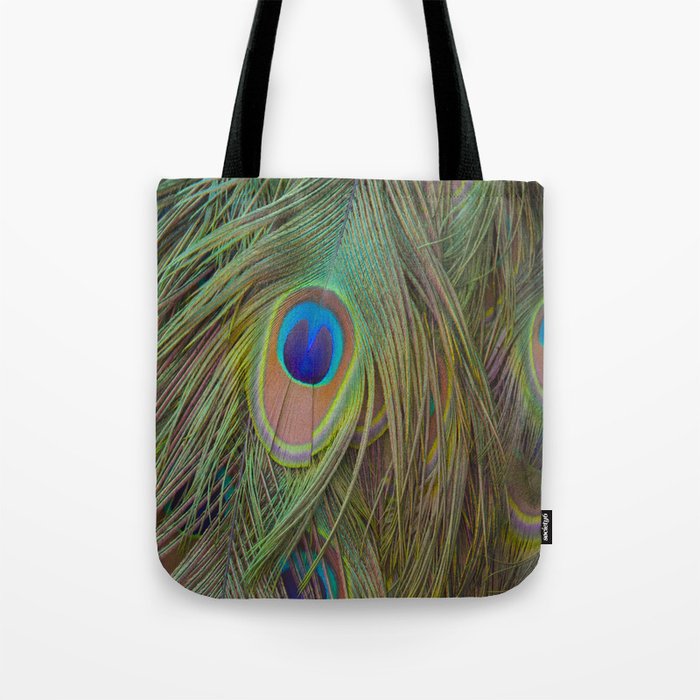 Pretty Peacock  Tote Bag