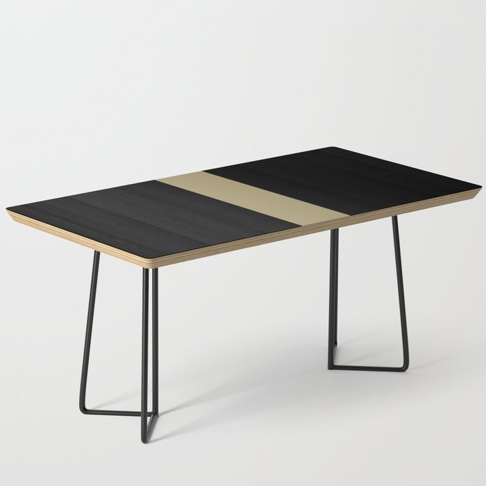 Letter I (Sand & Black) Coffee Table
