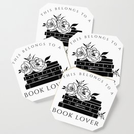 this belongs to a book lover Coaster