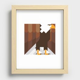 Bald Eagle Recessed Framed Print