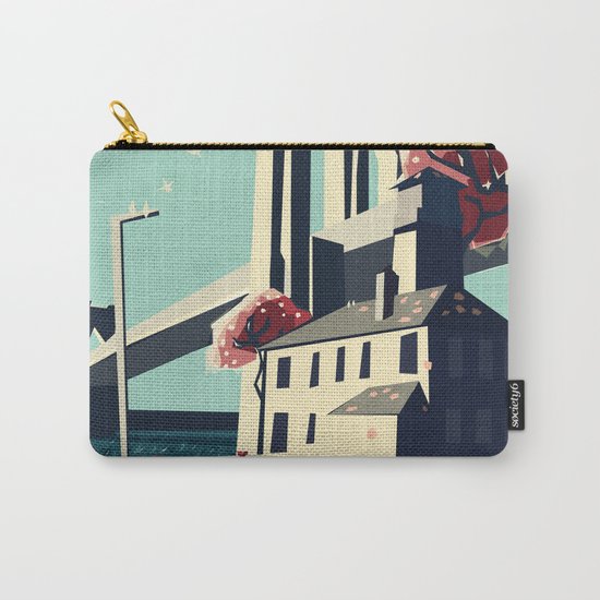 A pretty day at the brooklyn bridge Carry-All Pouch
