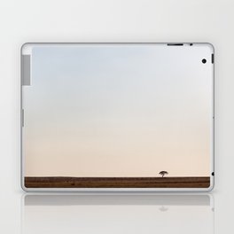 Desolated landscape with one single tree Laptop Skin