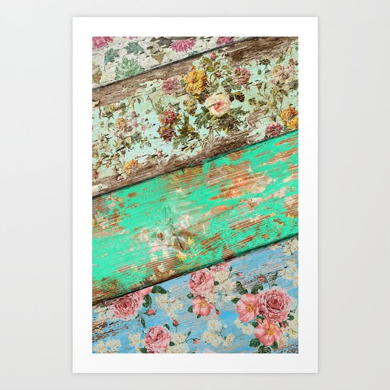 Rococo Style 3 Art Print