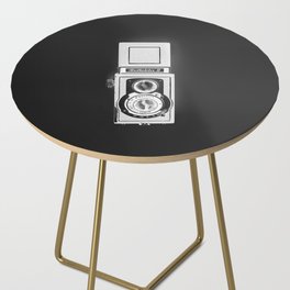 Vintage Camera Side Table