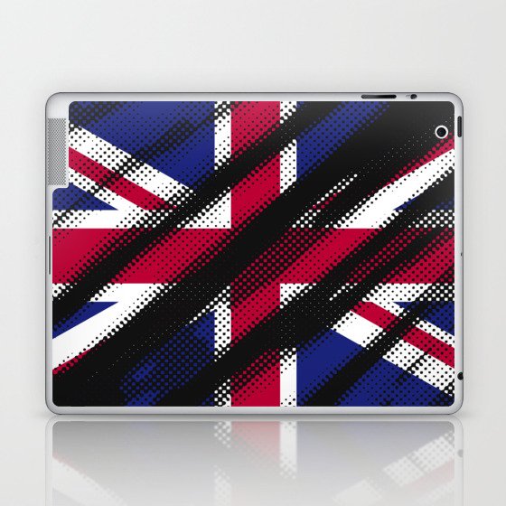 Camouflaged Union Jack British Flag Laptop & iPad Skin