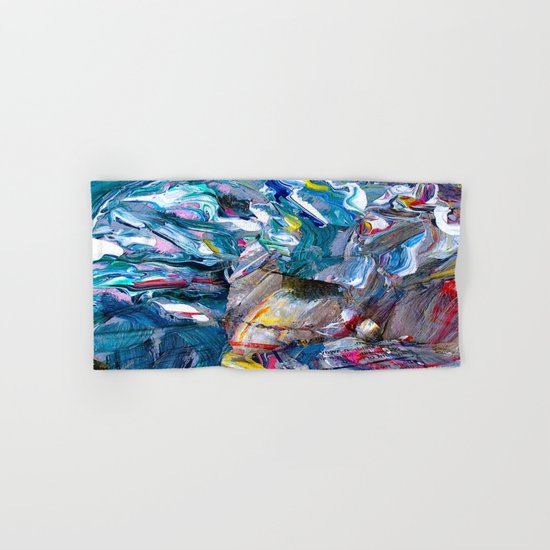 Marble Beach Side Hand & Bath Towel