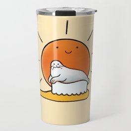 Good Morning Seal Travel Mug