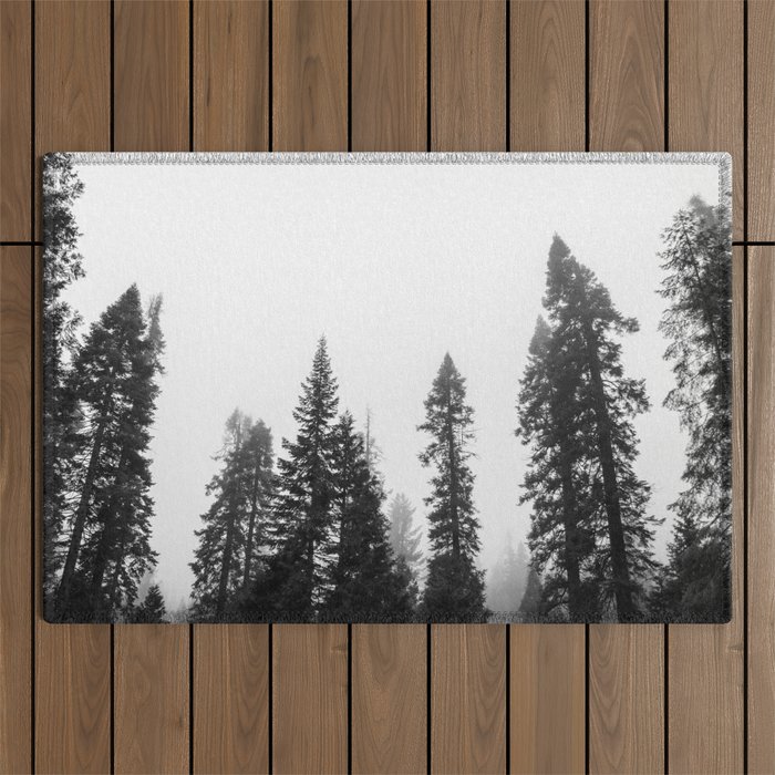 Deep in the Forest of Yosemite Outdoor Rug