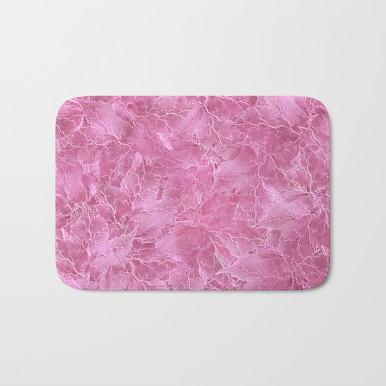 Frozen Leaves 22 Bath Mat