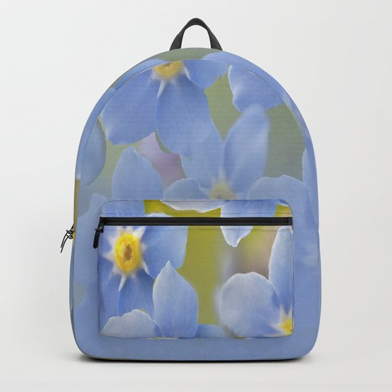 Forget-me-not flowers - summer beauty #society6 #buyart Backpack