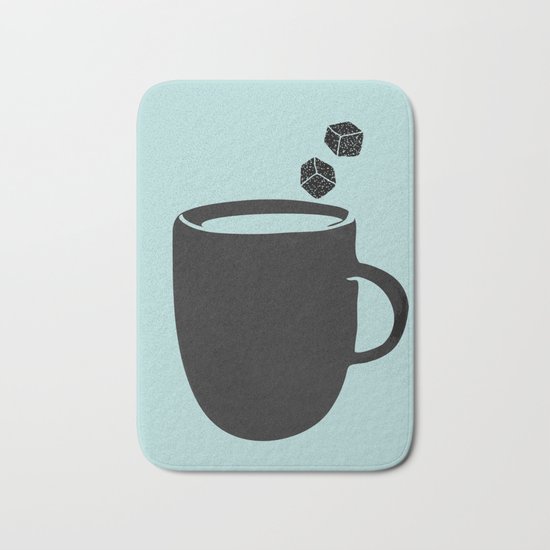 Ice coffee Bath Mat
