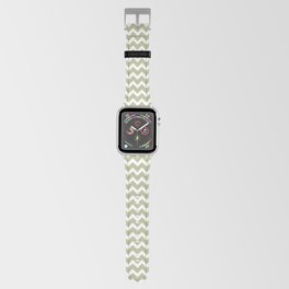 Green and White Zig Zag Horizontal Line Pattern - Diamond Vogel 2022 Popular Colour Rediscover 0408 Apple Watch Band