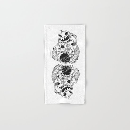 Astronaut's Halloween Hand & Bath Towel